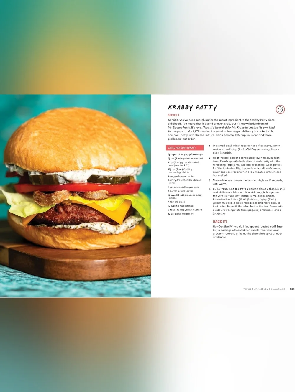 The Edgy Veg Hardcover Quick Tasty Vegan Cookbook By Candice Hutchings - Picture 8 of 14
